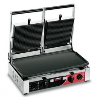 Sirman Contact Grill Double Ribbed Top & Smooth Base