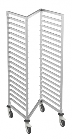 Gastronorm Stainless Z Trolley 36 x 1/1GN