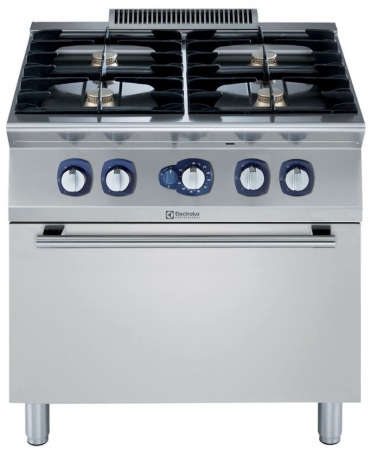 Electrolux 371002 4 Burner Gas Range on Static Gas Oven 