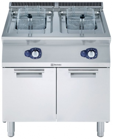 Electrolux 371071 Twin Pan Gas Fryer 15L + 15L