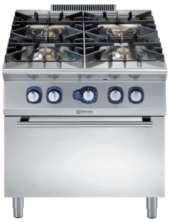 Electrolux 391005 4 Burner Gas Range on Static Gas Oven