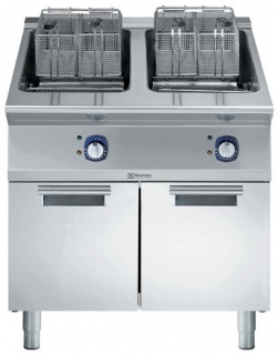 Electrolux 391095 Twin Pan Electric Fryer 18+18L