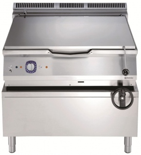 Electrolux 391140 100 Litre Gas Bratt Pan with Manual Tilt & Duomat Cooking Surface