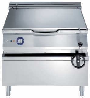 Electrolux 391149 100 Litre Electric Braising Pan with Manual Tilt & Duomat Cooking Surface