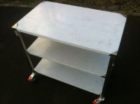 Stainless Steel 3 Tier Trolley