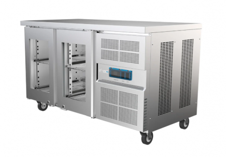 Airex Refrigerated Undercounter 2 Glass Door - 1/1GN