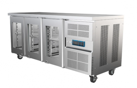 Airex Refrigerated Undercounter 3 Glass Door - 1/1GN