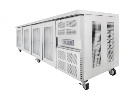 Airex Refrigerated Undercounter 4 Glass Door - 1/1GN