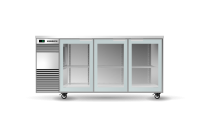 Skope Back Bar 3 Glass Swing Door Chiller