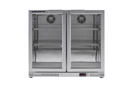 Skope Ascend BC.2.GSW 2 Glass Door Bar Cooler