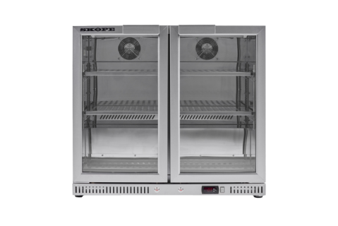 Skope Ascend BC.2.GSW 2 Glass Door Bar Cooler