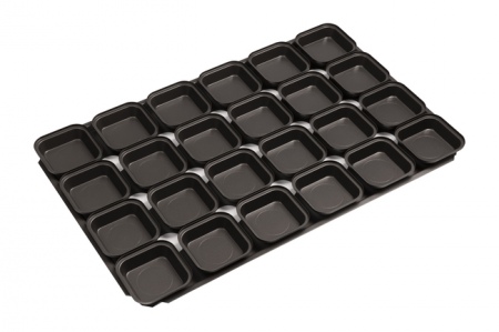 Pie Tray Square 24 Tin 720  x 460mm