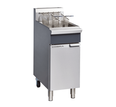 Cobra CF2 Single Pan 2 Basket Gas Fryer