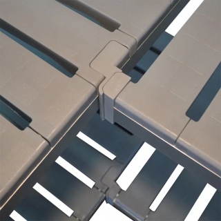 Corner Kit 610mm Aluminium Shelving