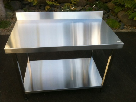 Prep Bench E18 1200 x 700mm with upstand 
