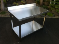 Prep Bench E18 1200 x 700mm with upstand 