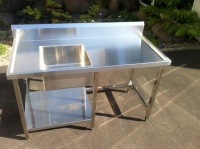 Sink Bench E18 1500mm (flat packed)