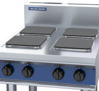 Blue Seal E514S-LS 4 Hob Electric Cooktop on Leg Stand, sealed hobs