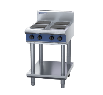 Blue Seal E514S-LS 4 Hob Electric Cooktop on Leg Stand, sealed hobs
