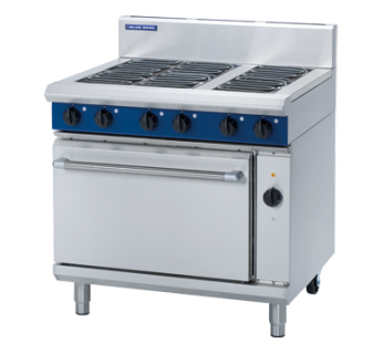 Blue Seal E56D 6 Hob Electric Range on Electric Convection Oven