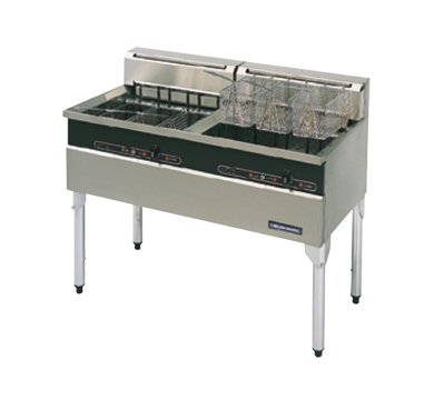 Blue Seal E604 Twin Pan 6 Basket Electric Fryer