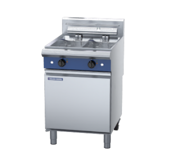 Blue Seal E66 Electric Twin Pan 2 Basket Fryer