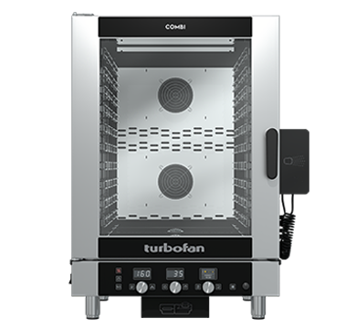 Turbofan EC40D10 10 Tray Manual / Electric Combi Oven