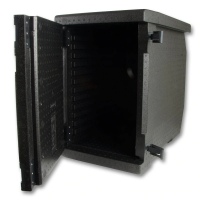 Cambro EPP400 Hot Box 86 Litre- Black Front Loader