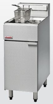 FastFri FF18 Single Pan Gas Fryer- 400mm