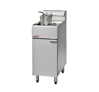 FastFri FF18 Single Pan Gas Fryer- 400mm