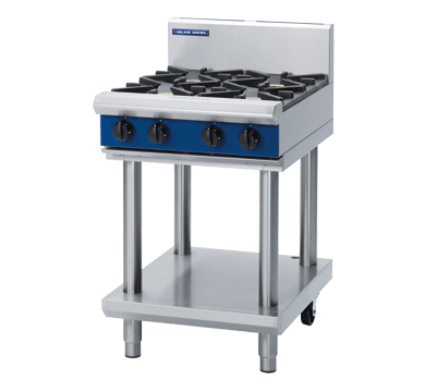 Blue Seal G514D-LS 4 Burner Gas CookTop - Leg Stand