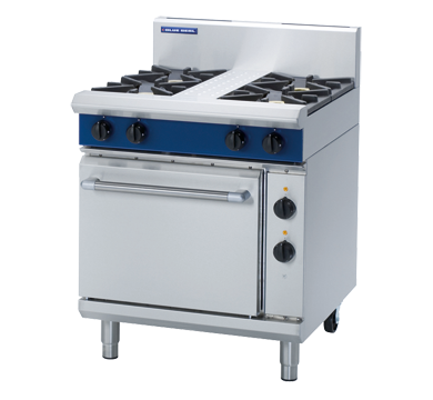 Blue Seal GE505D 4 Burner Gas Range on Static Electric Oven