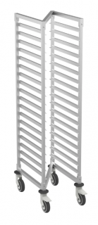 Gastronorm Stainless Z Trolley 18 x 1/1GN