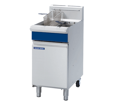 Blue Seal GT46 Twin Pan 2 Basket Gas Fryer 