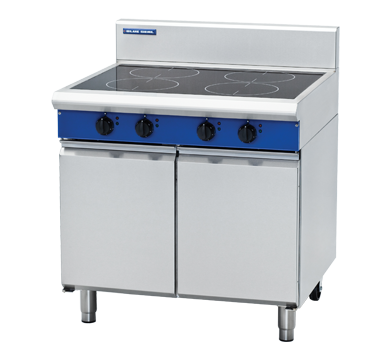 Blue Seal 514-CB Electric 4 Zone Induction Cooktop on Cabinet Base