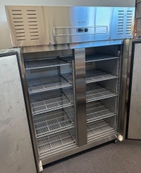 Used Airex Upright Double Solid Door Freezer -POA