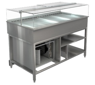 Cossiga Linear Patisserie Plus LPRF15 Refrigerated Display Cabinet