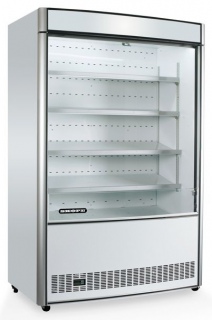 Skope OD1100 Open Deck Fridge with Low Sign