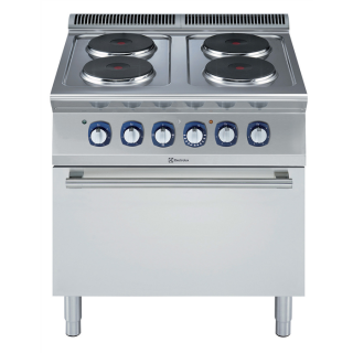 Electrolux 4 Hob Electric Range on Static Electric Oven