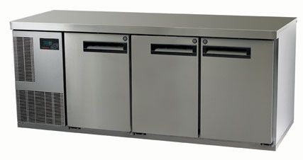 Skope Pegasus PG400HF-2 3 Door Under Counter Freezer 399 Litre Capacity
