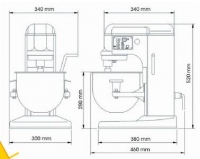 ProMix PM-07 Planetary Mixer 7 qt
