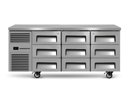 Skope Reflex RF7.UBR.3.D9 9 Drawer Under Counter Chiller 