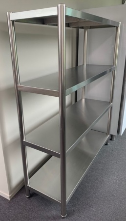 Stainless 4 Tier Shelving Unit #C81