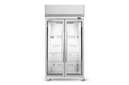 Skope TMF1000N-A Upright Double Glass Door Freezer 980 Litre Capacity