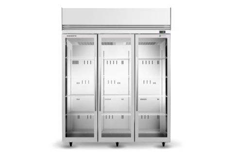 Skope TMF1500N-A 3 Glass Door Upright Display Freezer 1396 litres
