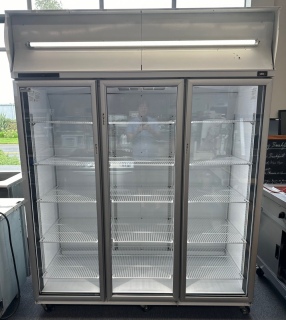 Used Skope TME1500C Vertical 3 Glass Door Chiller POA