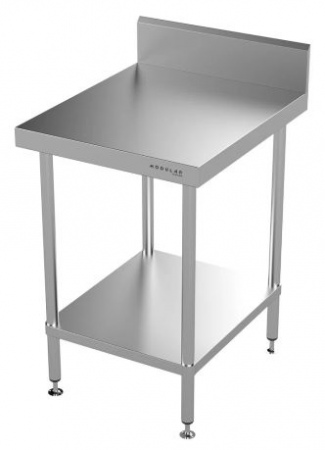 Work Bench with Splashback 600mm