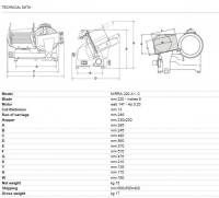 Sirman Mirra 220C Slicer (Italian) 