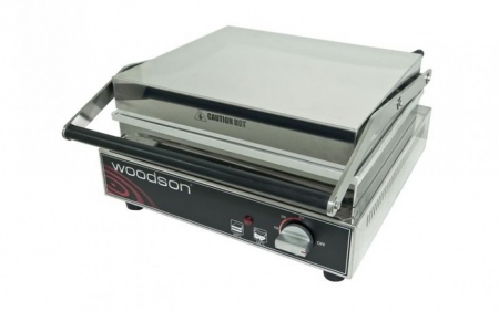 Woodson W.CT6R Ribbed Contact Grill 4-6 slice capacity         